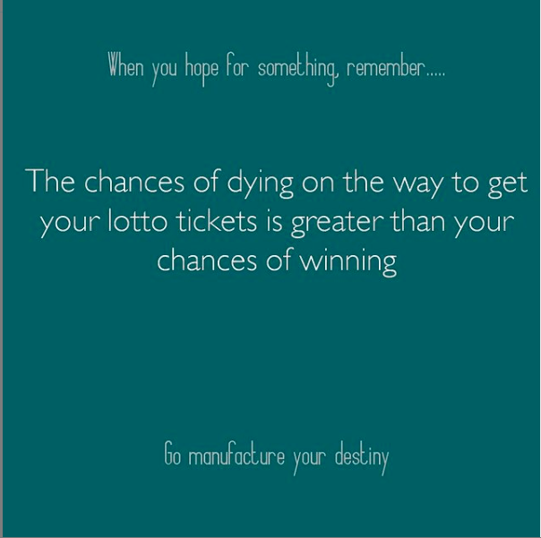 Go manufacture your destiny