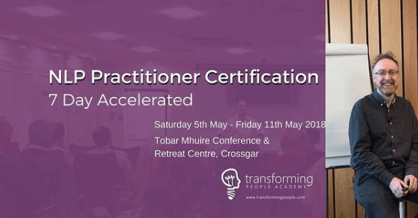 Registration for our next NLP Practitioner Certification Training